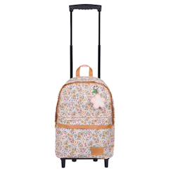 -Cartable à roulettes fille 2 compartiments