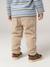 Pantalon en sergé doublé bébé garçon beige+Encre+noix de pécan+vert bouteille 6 - vertbaudet enfant 