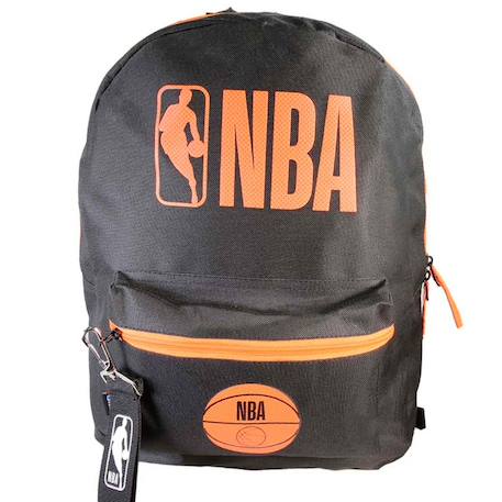 Sac à dos scolaire garçon nba 1 compartiment Orange 2 - vertbaudet enfant 