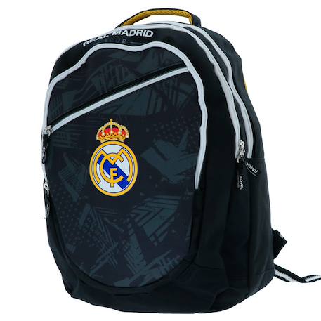Sac à dos garçon real madrid cf 2 compartiments Noir 1 - vertbaudet enfant 