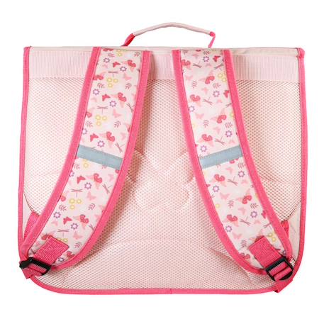 Cartable fille bella sara 2 compartiments Blanc 4 - vertbaudet enfant 