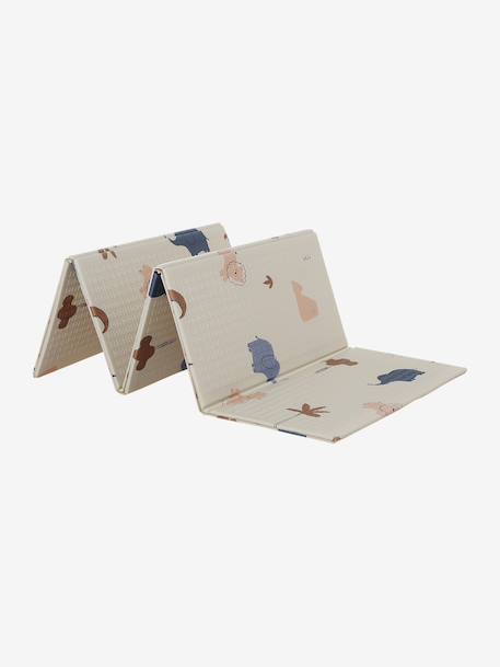 Grand tapis d'activités pliable jaune+Lunes / nuages+Petit cœur+Retro Flower+Tanzanie+Terrazzo 3 - vertbaudet enfant 
