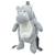 Sac à dos peluche en coton tricot animaux Écru+Gris 5 - vertbaudet enfant 