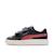 Baskets basses à scratch Noir+Noir rouge bleu 1 - vertbaudet enfant 