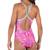 Maillots de bain 1 pièce fille allover Rose 3 - vertbaudet enfant 
