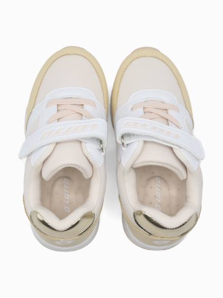 Baskets fille verone Beige / doré 4 - vertbaudet enfant 