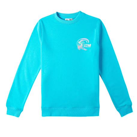 Sweat fille circle surfer 16 Turquoise 2 - vertbaudet enfant 