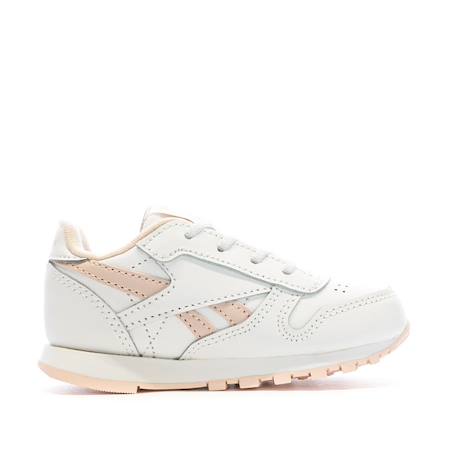 Baskets fille classic leather Rose 3 - vertbaudet enfant 