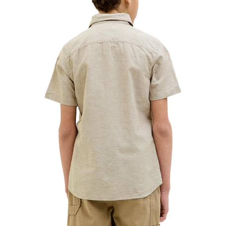 Chemise garçon summer Beige 3 - vertbaudet enfant 