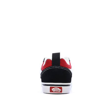 Basket modèle basse rouge et noir avec lacets élastiques – confort et maintien enfant garçon Red 4 - vertbaudet enfant 