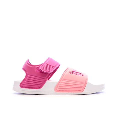 Sandales fille a scratch adilette k Rose 2 - vertbaudet enfant 