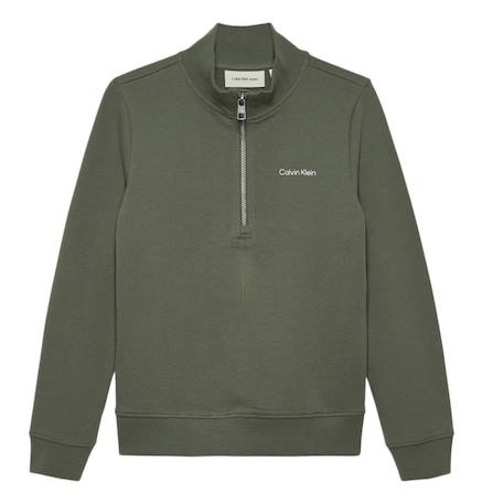 Pull zippé garçon chest Vert 2 - vertbaudet enfant 