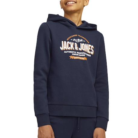 Sweat à capuche Marine 2 - vertbaudet enfant 