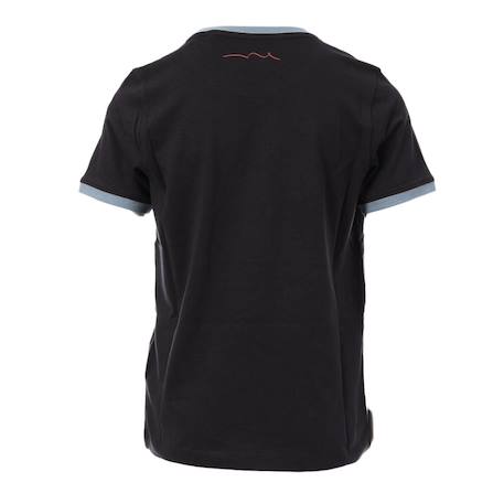 T-shirt garçon manches courtes Marine+Noir 3 - vertbaudet enfant 