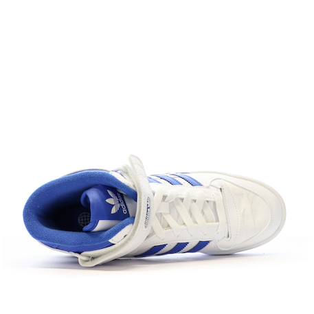 Baskets garçon forum mid Blanc 5 - vertbaudet enfant 