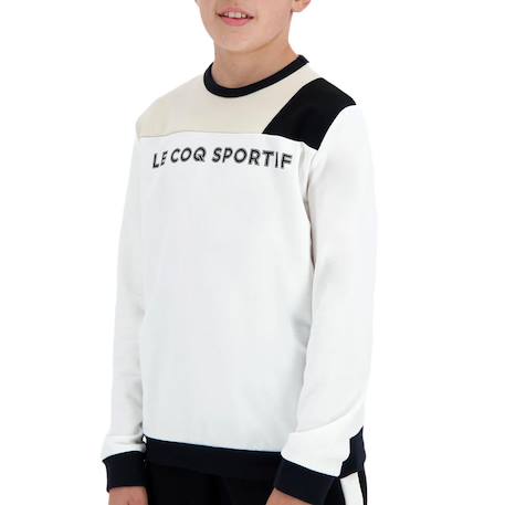 Sweat garçon graphique Blanc 2 - vertbaudet enfant 