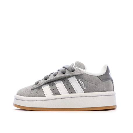 Basket à lacets campus fille Gris 1 - vertbaudet enfant 