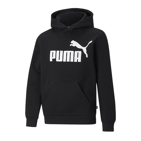 Sweat garçon hoodie Noir 2 - vertbaudet enfant 