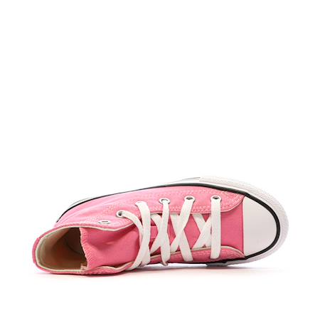 Chaussures de tennis à lacets chuck taylor all-star mixte Rose+Rouge 5 - vertbaudet enfant 