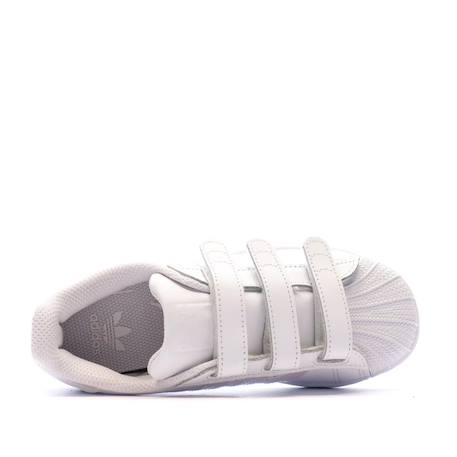 Baskets fille superstar Blanc 5 - vertbaudet enfant 