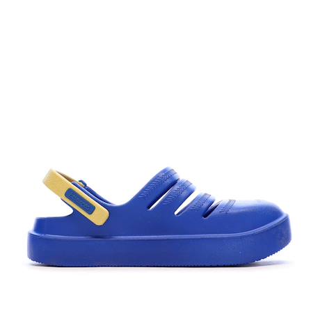 Sabots à brides Bleu+Bleu star or jaune 3 - vertbaudet enfant 