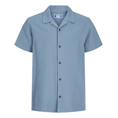 Chemise garçon manches courtes Global Beige+Bleu+Marine+Vert 8 - vertbaudet enfant 