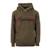 Sweat garçon hoodie Kaki 2 - vertbaudet enfant 