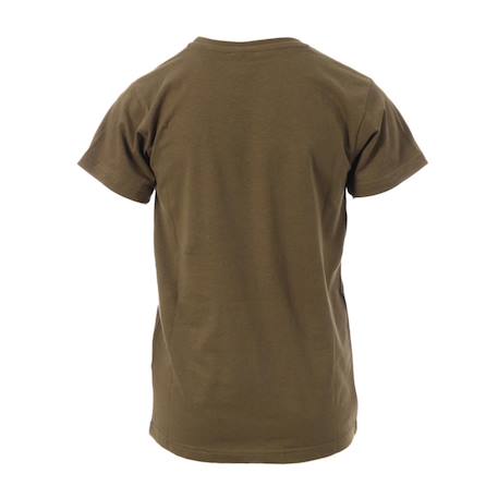 T-shirt garçon manches courtes Kaki 3 - vertbaudet enfant 