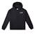 Sweat à capuche fille circle surfer Noir 2 - vertbaudet enfant 
