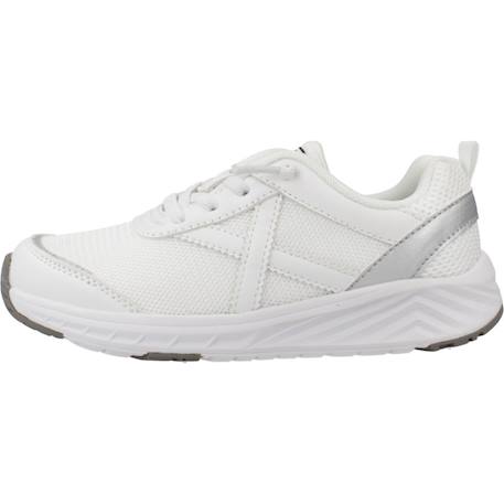 Basket enfant synthétique synthétique fun kid Blanc 001 2 - vertbaudet enfant 