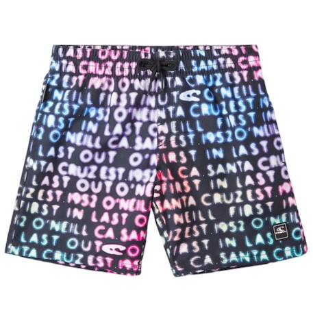 Short de bain garçon cali Bleu+Noir 5 - vertbaudet enfant 