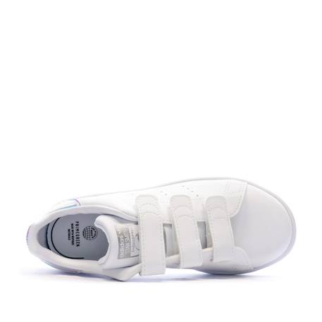 Stan smith baskets à scratch enfant Blanc 5 - vertbaudet enfant 