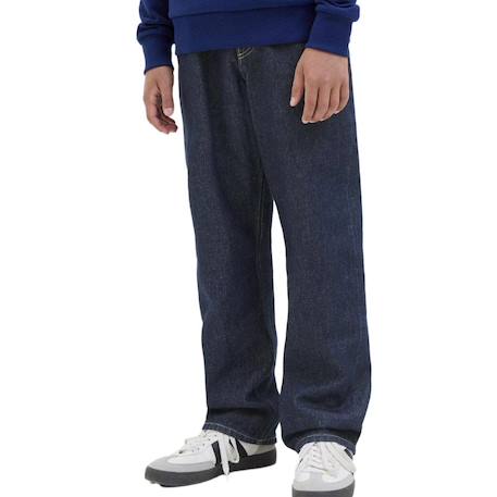Jean droit garçon original 492 Bleu 2 - vertbaudet enfant 