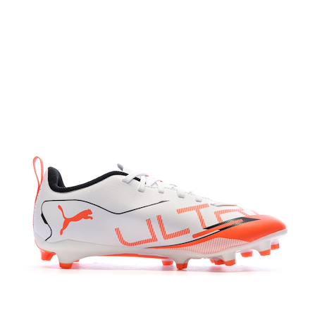 Chaussures de foot junior ultra 5 play fg/ag Blanc+Gris 3 - vertbaudet enfant 
