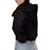 Sweat fille à capuche zippé avec logo Noir 3 - vertbaudet enfant 