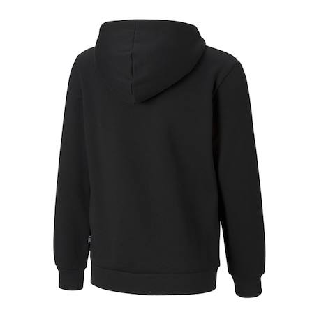 Sweat garçon hoodie Noir 3 - vertbaudet enfant 