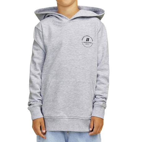 Sweat à capuche swift Gris+Marine+Noir 2 - vertbaudet enfant 
