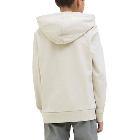 Sweat garçon à capuche bryan Beige+Noir 3 - vertbaudet enfant 