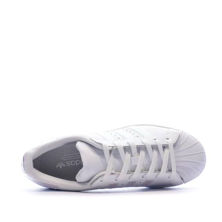 Baskets junior fille superstar j Blanc 5 - vertbaudet enfant 