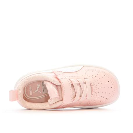 Baskets à lacets et scratch rickie – confort et maintien enfant Rose 5 - vertbaudet enfant 