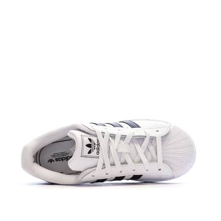 Baskets à lacets superstar Blanc 5 - vertbaudet enfant 