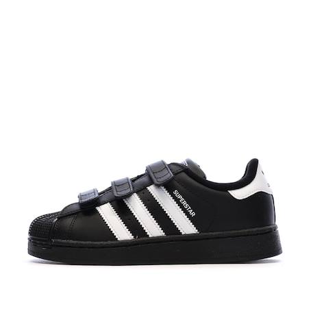 Baskets à scratch garçon superstar Noir 1 - vertbaudet enfant 