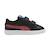 Baskets basses à scratch Noir+Noir rouge bleu 7 - vertbaudet enfant 