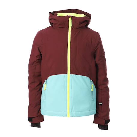 Veste de ski fille arsenite Rouge et turquoise 2 - vertbaudet enfant 