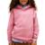 Sweat fille à capuches Rose 2 - vertbaudet enfant 