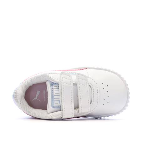 Baskets fille carina 3.0 blurry dr Blanc 4 - vertbaudet enfant 