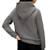 Sweat fille à capuche Gris 3 - vertbaudet enfant 
