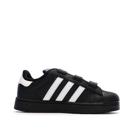 Baskets à scratch garçon superstar Noir 3 - vertbaudet enfant 