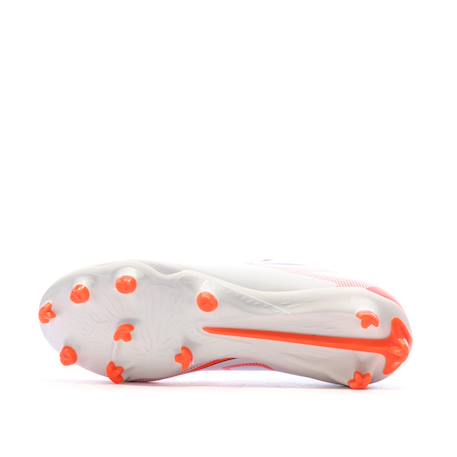 Chaussures de foot junior ultra 5 play fg/ag Blanc+Gris 6 - vertbaudet enfant 
