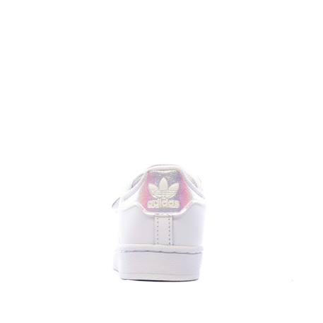 Baskets fille superstar Blanc 4 - vertbaudet enfant 